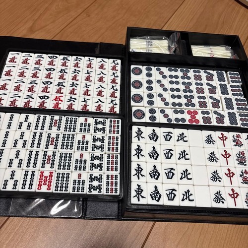 Mahjong tile table - mahjong, case