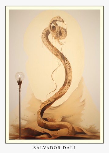Large size salvador dali - large,