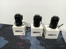 Joblot X3 CCTV Security Camera Lens 2.8-12mm F1.4  Surveillance Box Camera CCTV