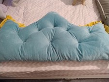 Princess Pillow Cushion Blue Crown For Bed