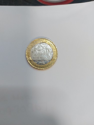 Pound coin 350th anniversary - 2,