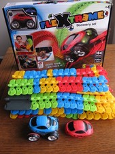 Smoby FLEXTREME Discovery Race Track Playset Set 184 Piece Track & Car Boxed