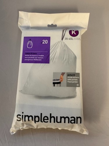 Simplehuman size bin liners - simplehuman,