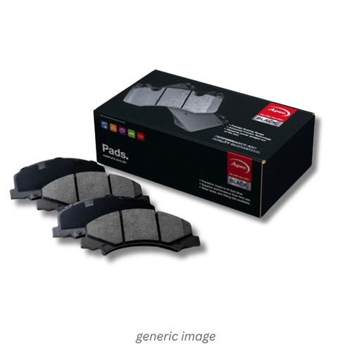 Apec front brake pad set - front,