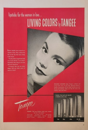 1955 tangee lipstick vintage - 1955,