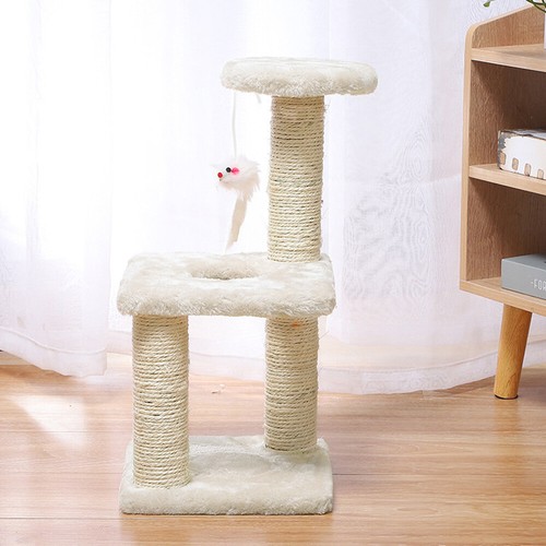 Cat tree scratching post - cat,