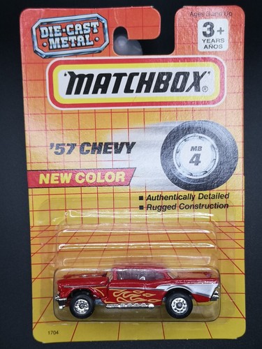 Matchbox 1957 chevrolet chevy - chevrolet,