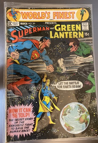 Superman and green lantern - and,