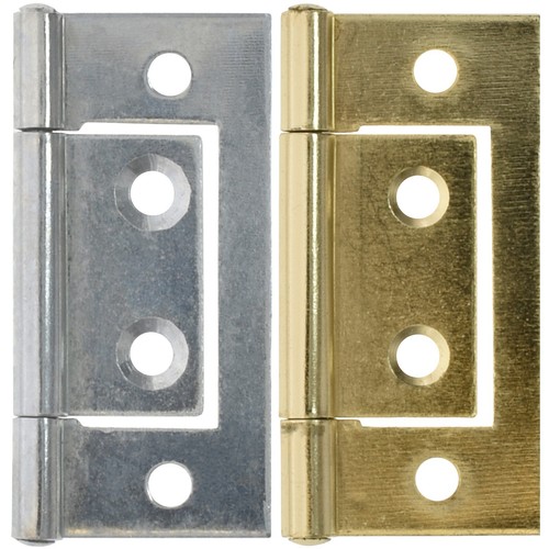 Small flush hinges 40mm - flush,