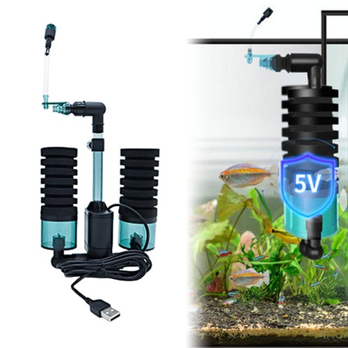 Aquarium double sponge - 5v,