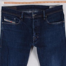 Mens Diesel TEPPHAR 0604B Stretch Slim Straight Blue Jeans W33 W34 L32
