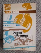 BAE 125-600 Manufacturers Sales Brochure Hawker Siddeley Aviation from 1972