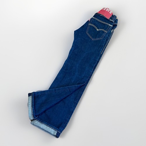 Levis red line selvedge - red,