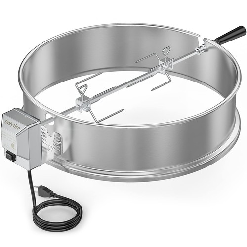 Rotisserie ring kit stainless - rotisserie,