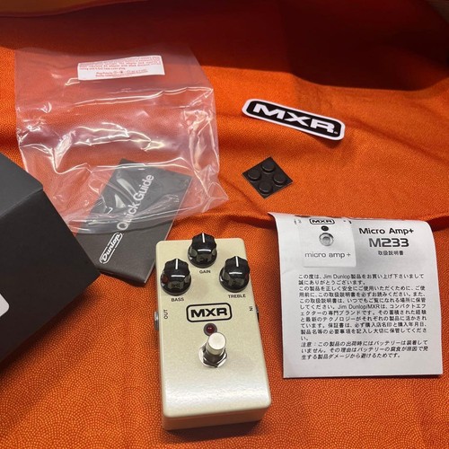 Mxr m233 micro amp - micro, guitar