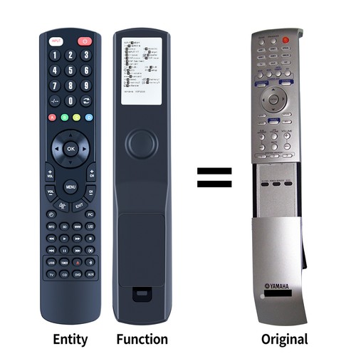 New replacement remote - new,