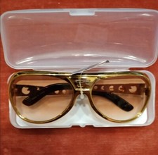 Elvis Gold Sunglasses "TCB -