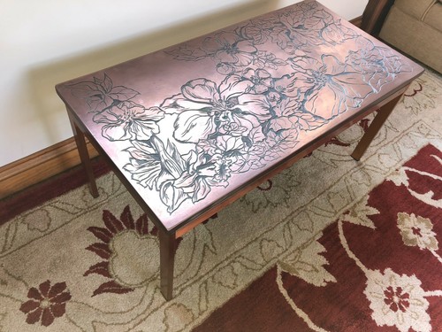1960 danish style copper top - danish,