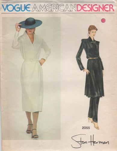 Vogue sewing pattern 2055 wrap - vogue,