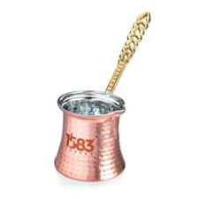 Turkish copper coffee pot - turkish,
