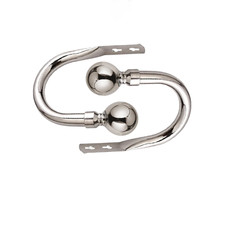 Metal Curtain Hold Backs 2 X