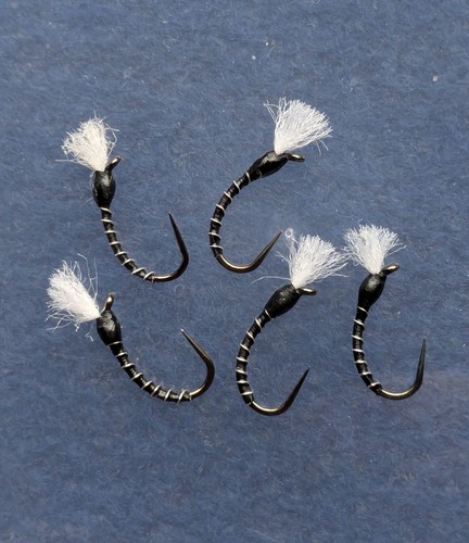 Black midge trout fishing - 4,