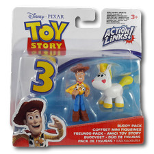 Toy Story 3 Buddy Pack Woody and Buttercup Mini Figures