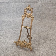 Brass Picture Easel Vintage