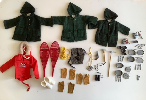 Vintage action man polar - man,