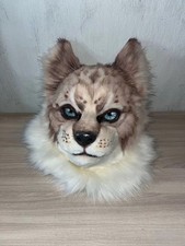 Handmade Realistic Cat Mask