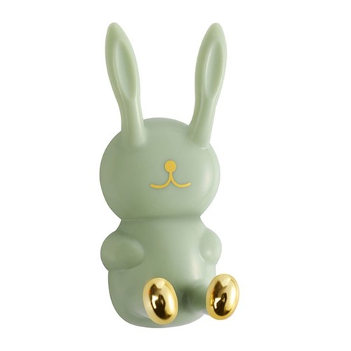 Cartoon rabbit wall - rabbit, hook