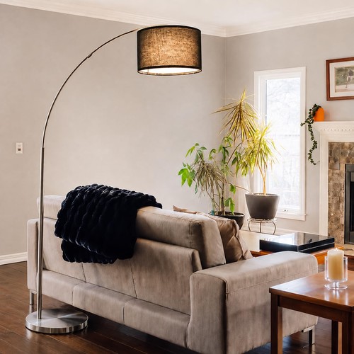 Arc floor lamp 200cm - tall, over