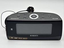 Roberts Chrono DAB Radio Dual Alarm Clock LCD Display Black - Working
