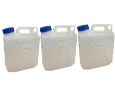 3x 5 Litre Jerry Can Food Safe