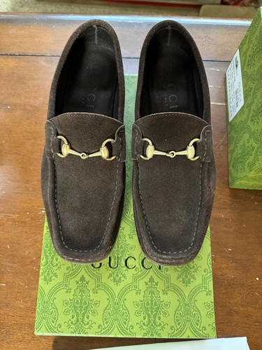 Gucci horsebit loafers brown - gucci,
