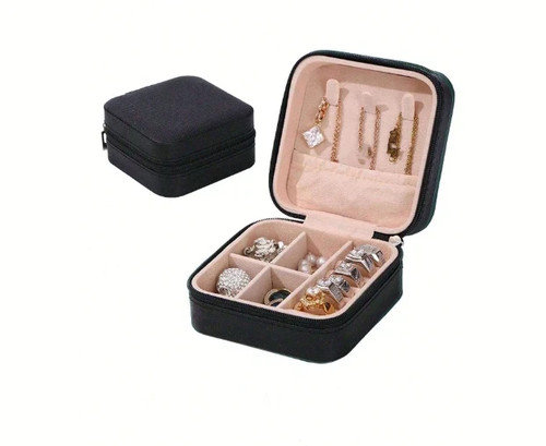 Small leathe box organizer - small,