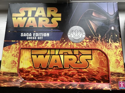 Star wars saga chess set - wars,