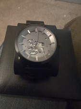 Alpha Sierra Heartbeat Automatic Watch Gunmetal black Steel