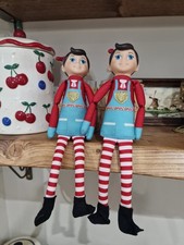 Two Elf Mates Chef Christmas Elf On The Shelf Soft Toy (RED) Plush Doll