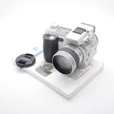 Minolta Konica DiMAGE 7i 5.0MP Digital Camera - Black & Metallic silver - Tested