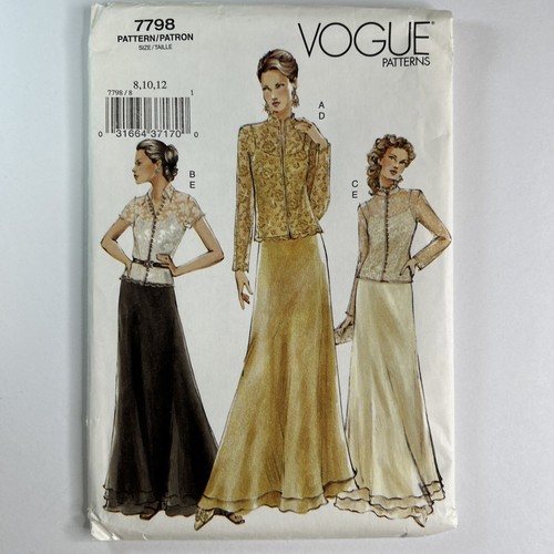 Vogue 7798 vest camisole - 7798, top