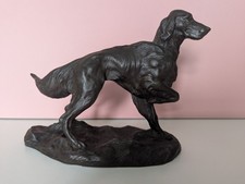 Lovely bronzed sculpture of