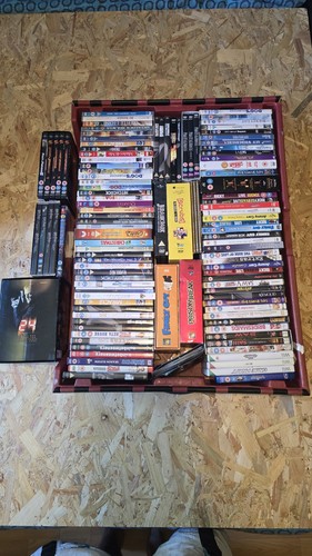 100 mixed dvds bundle - mixed, job