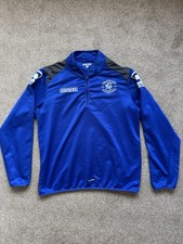 Birmingham City FC Jacket Men’s XL Blue Carbrini 2014/15 Anniversary 1/4 Zip