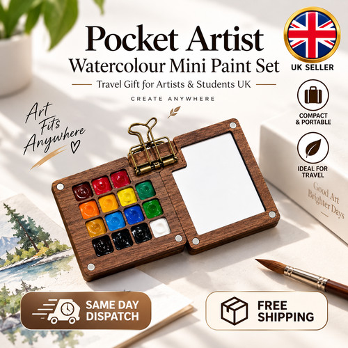 Pocket artist watercolour mini - pocket,
