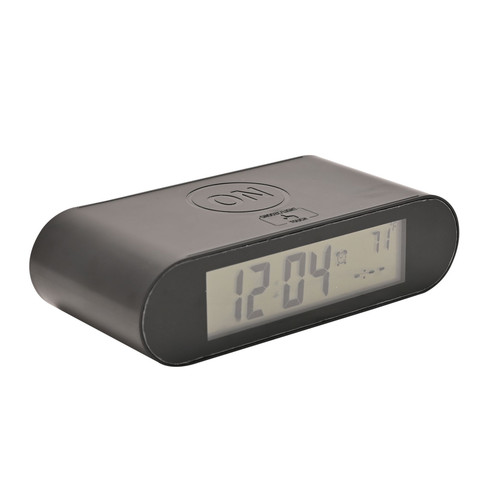 Hometime lcd flip alarm clock - flip,