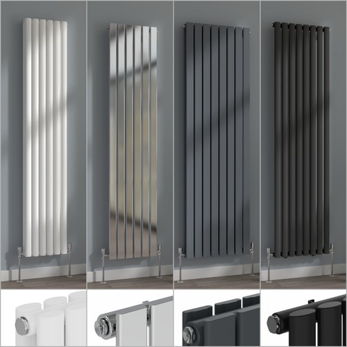 Vertical designer radiator - vertical,