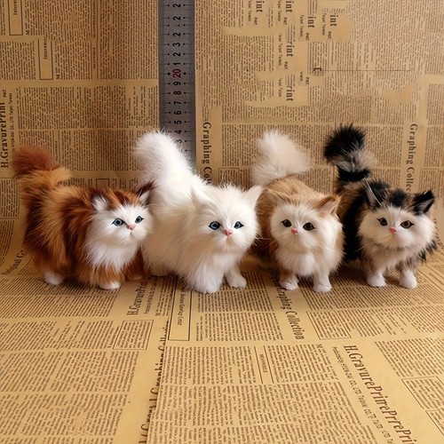 Realistic cat plush - realistic,