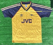 Arsenal 1988-90 Yellow Away
