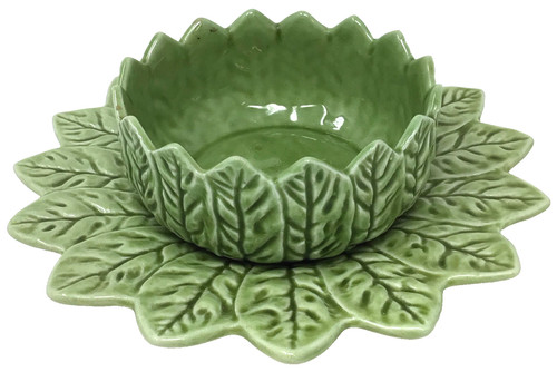 Bordallo pinheiro cabbage - pinheiro,